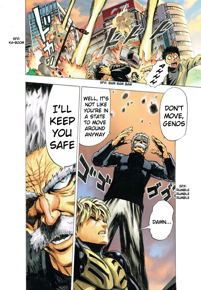 Onepunch-Man Chapter 21 page 107 - Chapter 21: Giant Meteor