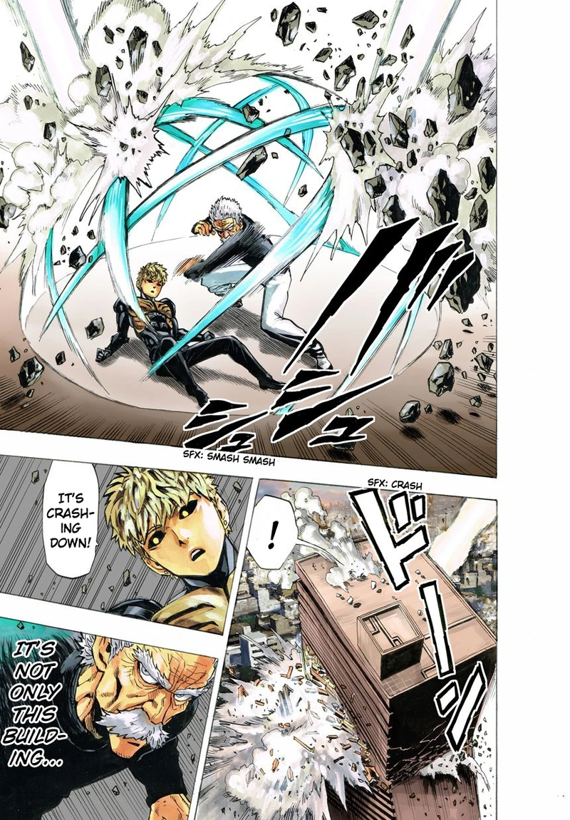 Onepunch-Man Chapter 21 page 108 - Chapter 21: Giant Meteor