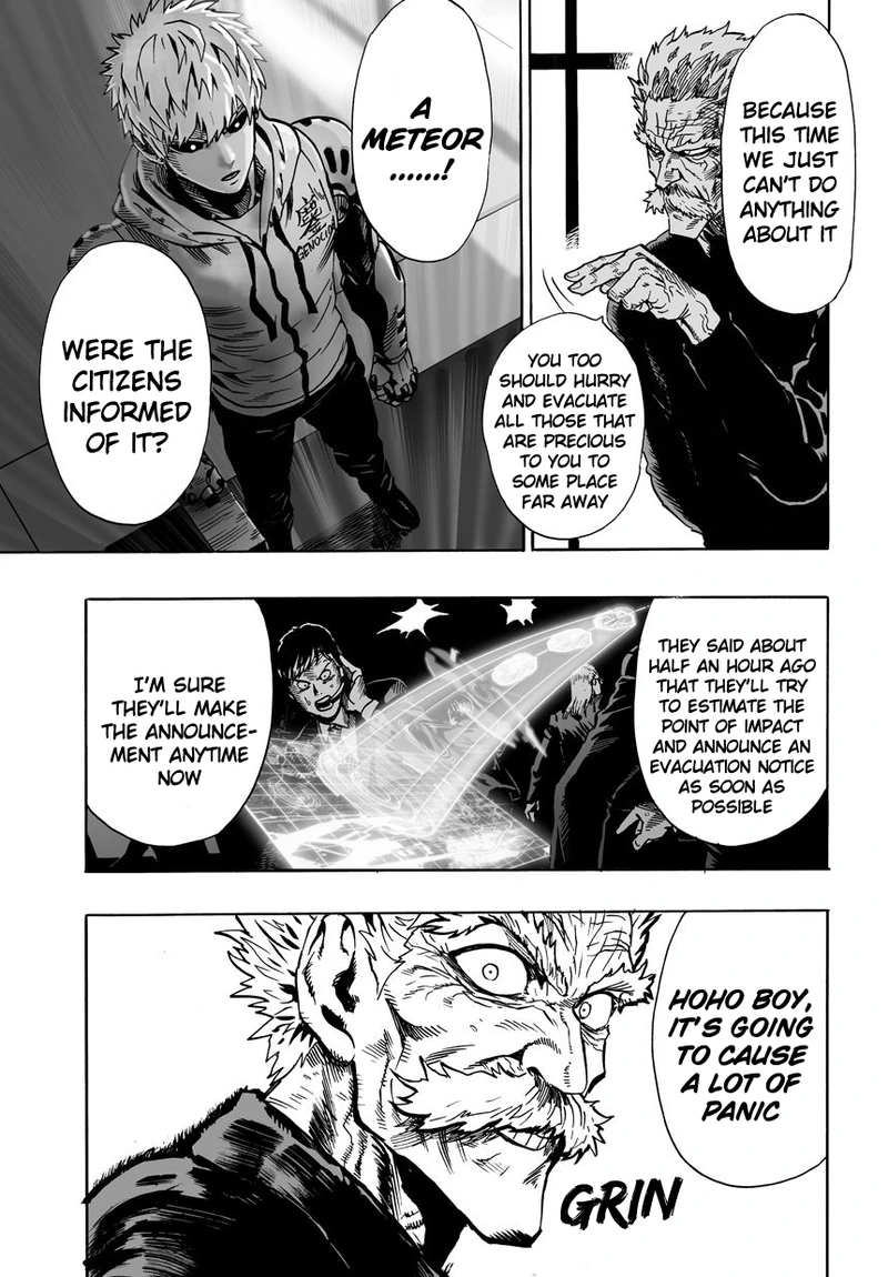 Onepunch-Man Chapter 21 page 27 - Chapter 21: Giant Meteor