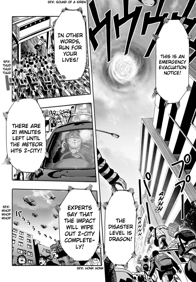 Onepunch-Man Chapter 21 page 32 - Chapter 21: Giant Meteor