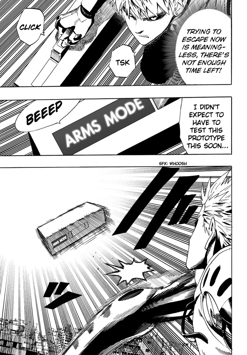 Onepunch-Man Chapter 21 page 35 - Chapter 21: Giant Meteor