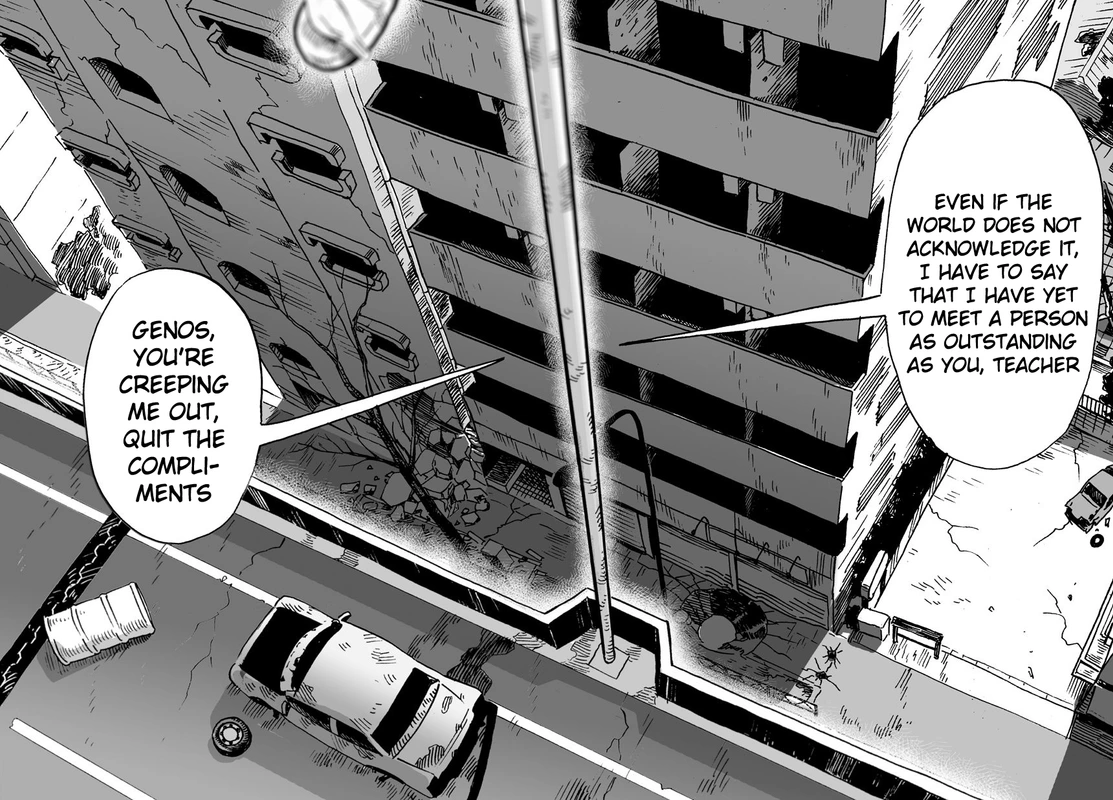 Onepunch-Man Chapter 21 page 4 - Chapter 21: Giant Meteor