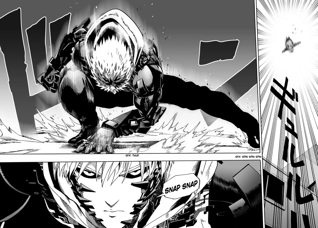 Onepunch-Man Chapter 21 page 44 - Chapter 21: Giant Meteor