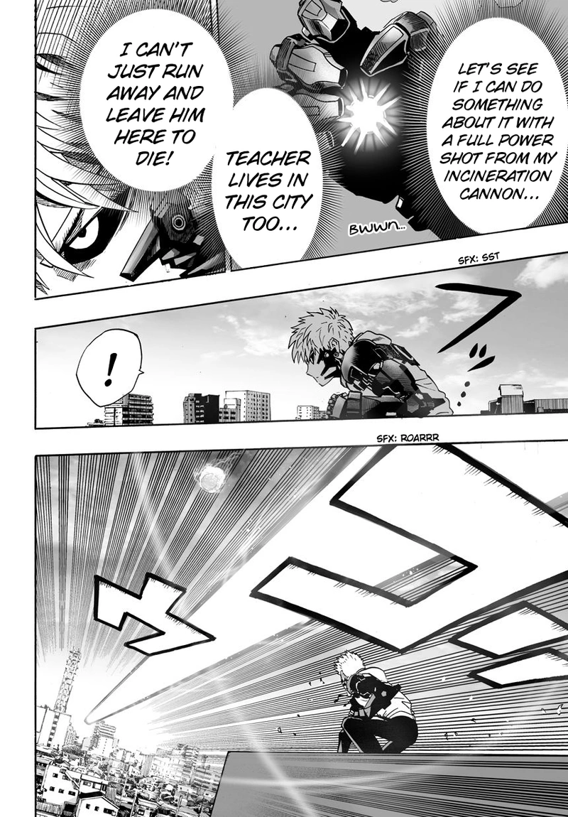 Onepunch-Man Chapter 21 page 45 - Chapter 21: Giant Meteor