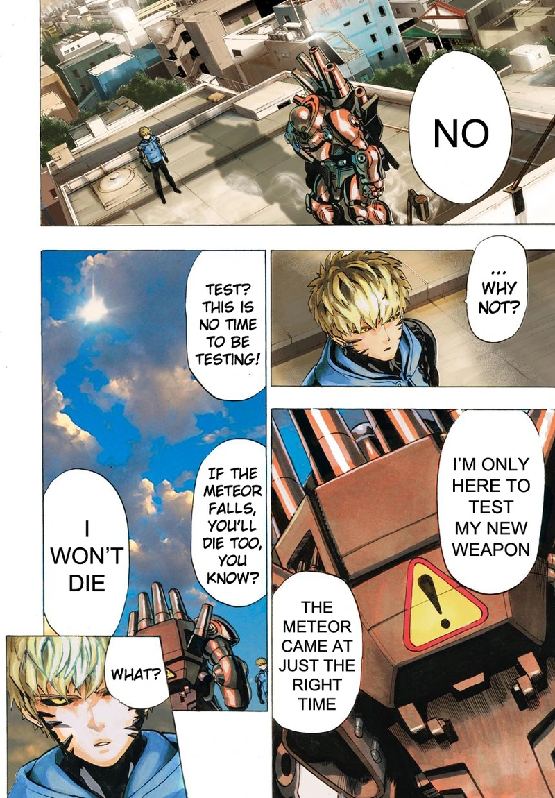Onepunch-Man Chapter 21 page 71 - Chapter 21: Giant Meteor