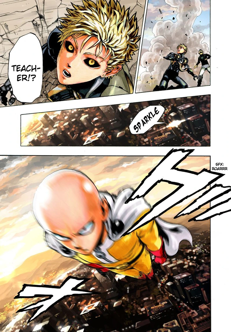 Onepunch-Man Chapter 21 page 96 - Chapter 21: Giant Meteor