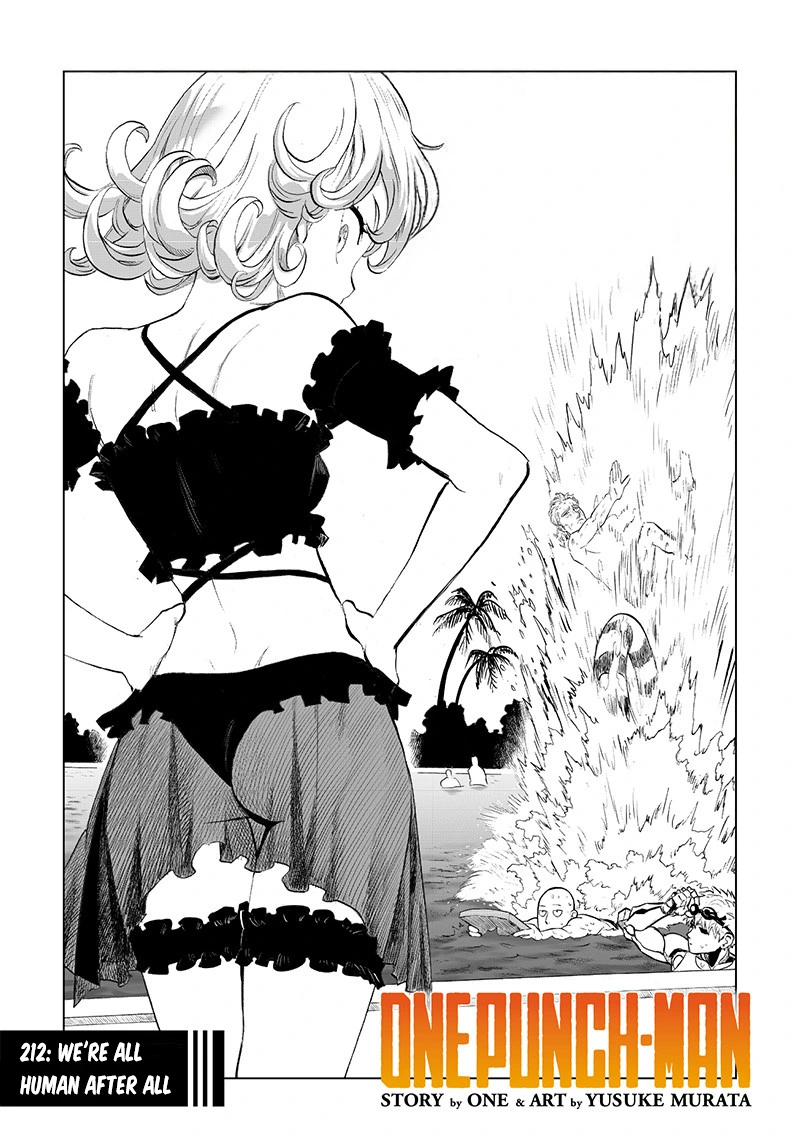 Onepunch-Man Chapter 212 page 1 - Chapter 212: We're All Human After All