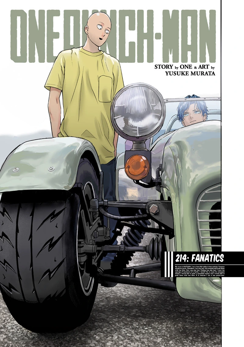 Onepunch-Man Chapter 214 page 1 - Chapter 214: Fanatics