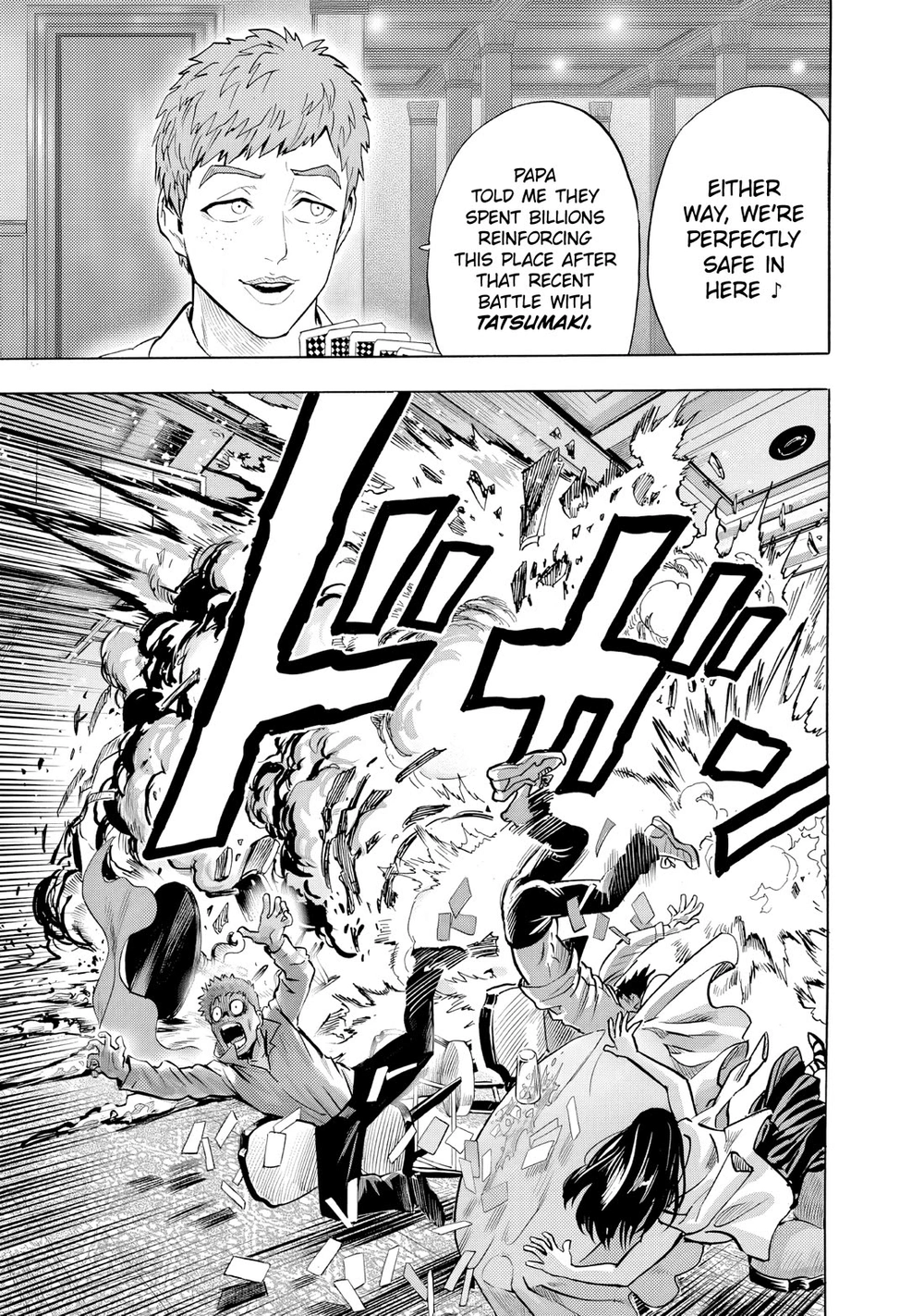 Onepunch-Man Chapter 226 page 15 - Chapter 226: Fierce Power