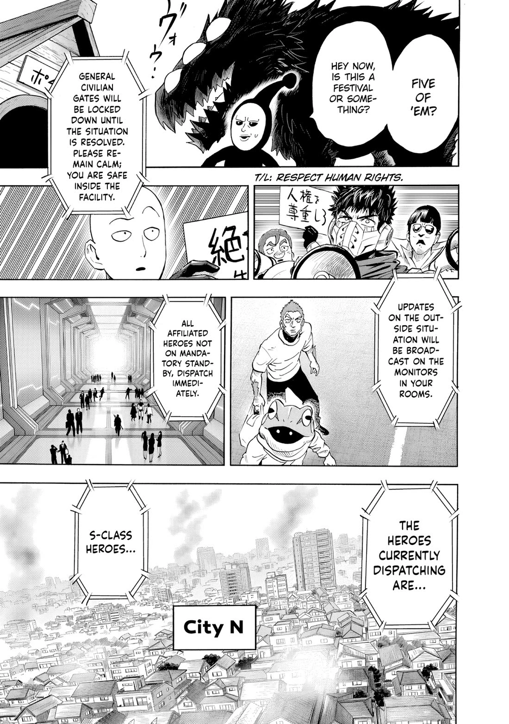 Onepunch-Man Chapter 226 page 7 - Chapter 226: Fierce Power