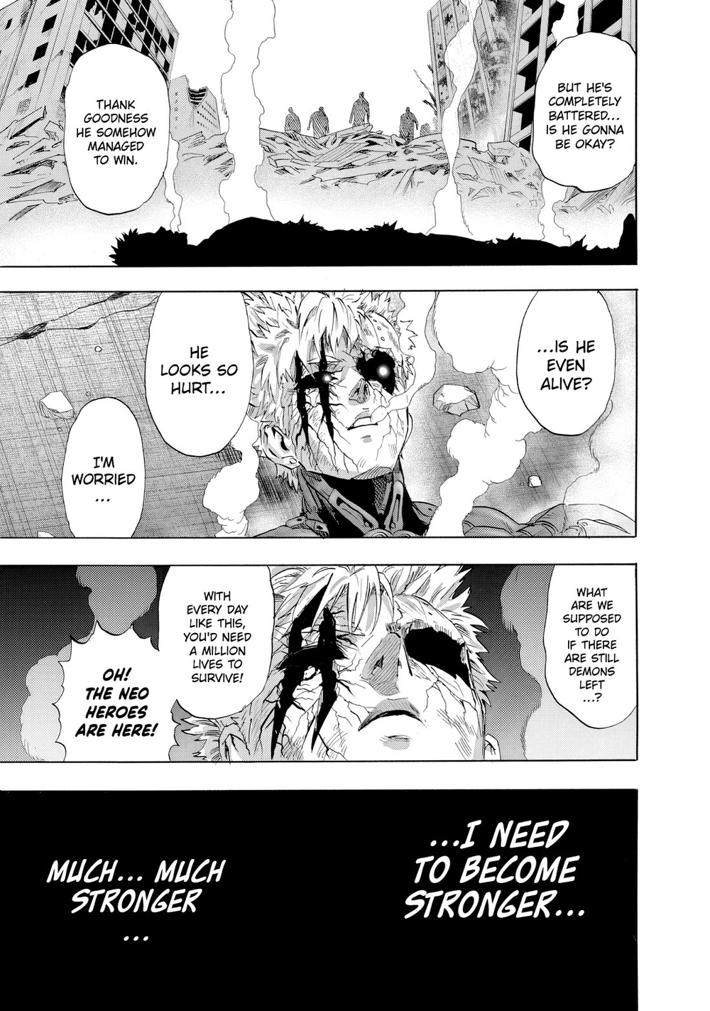 Onepunch-Man Chapter 228 page 13 - Chapter 228: Life or Death 2