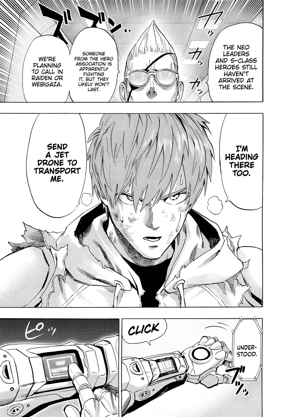 Onepunch-Man Chapter 229 page 5 - Chapter 229: Interception