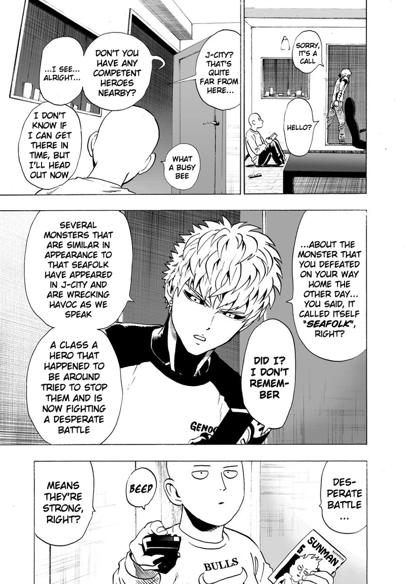 Onepunch-Man Chapter 23 page 15 - Chapter 23: Threat from the Sea