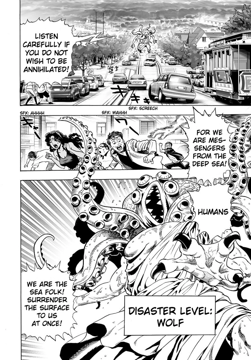 Onepunch-Man Chapter 23 page 2 - Chapter 23: Threat from the Sea