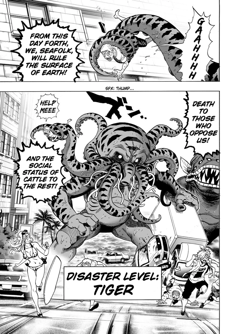 Onepunch-Man Chapter 23 page 9 - Chapter 23: Threat from the Sea