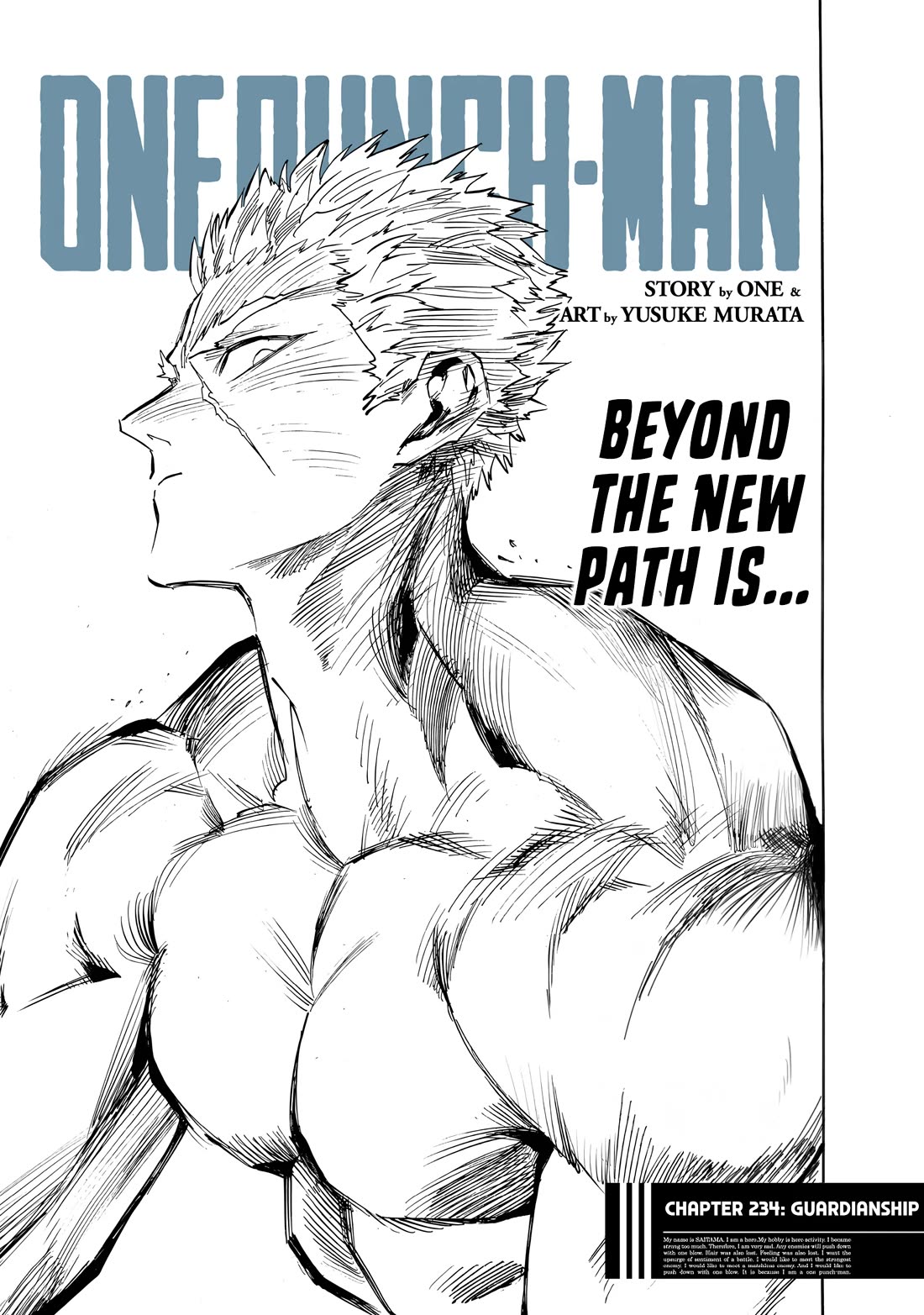 Onepunch-Man Chapter 234 page 1 - Chapter 234: Guardianship