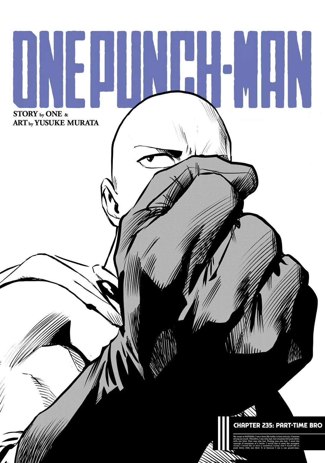 Onepunch-Man Chapter 235 page 1 - Chapter 235: Part-Time Bro