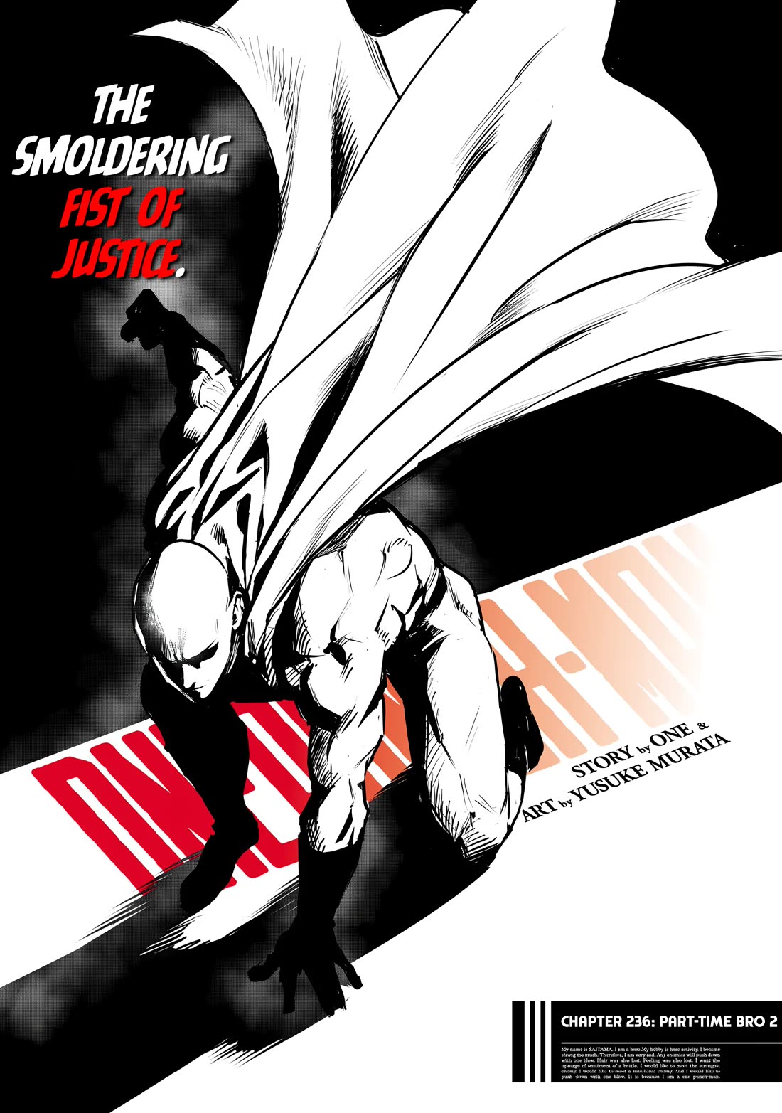 Onepunch-Man Chapter 236 page 1 - Chapter 236: Part-Time Bro 2