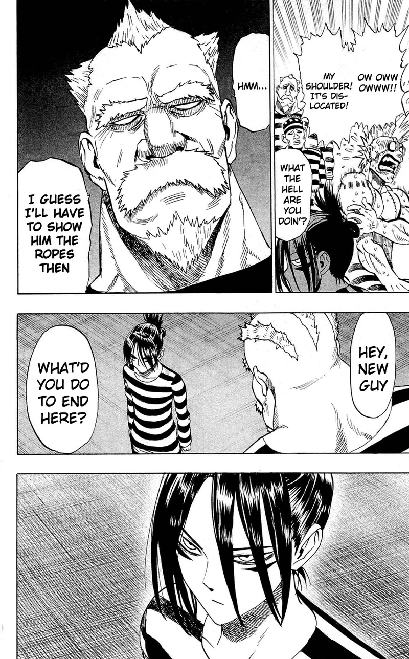 Onepunch-Man Chapter 24.5 page 10 - Chapter 24.5: Prison | Volume 4 Extras