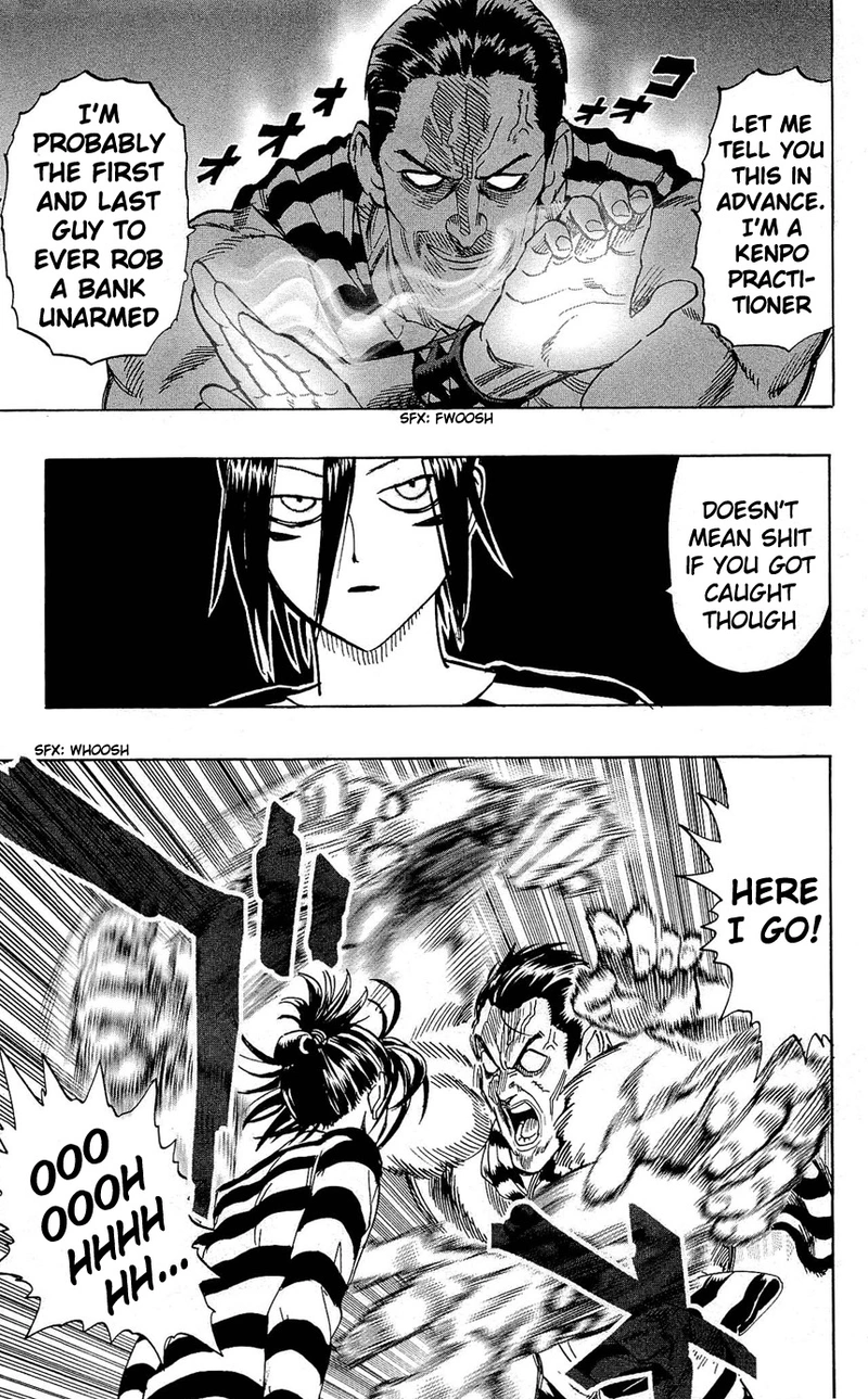 Onepunch-Man Chapter 24.5 page 17 - Chapter 24.5: Prison | Volume 4 Extras