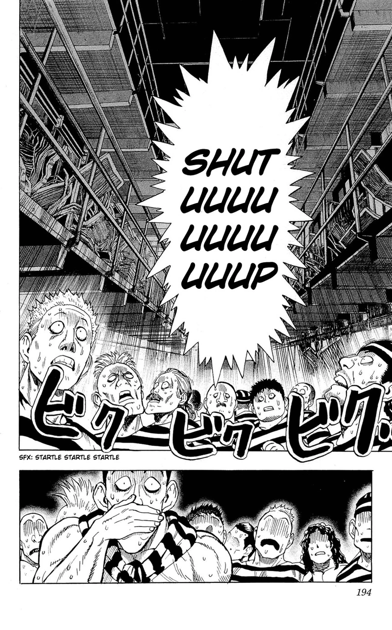 Onepunch-Man Chapter 24.5 page 19 - Chapter 24.5: Prison | Volume 4 Extras