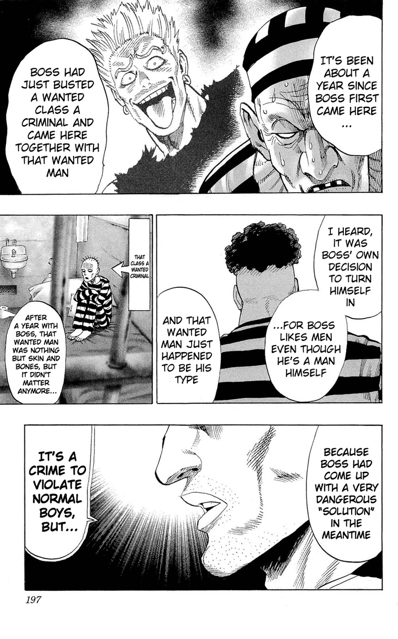 Onepunch-Man Chapter 24.5 page 22 - Chapter 24.5: Prison | Volume 4 Extras