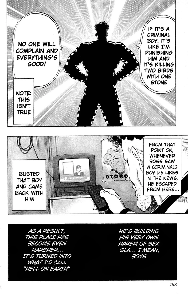 Onepunch-Man Chapter 24.5 page 23 - Chapter 24.5: Prison | Volume 4 Extras