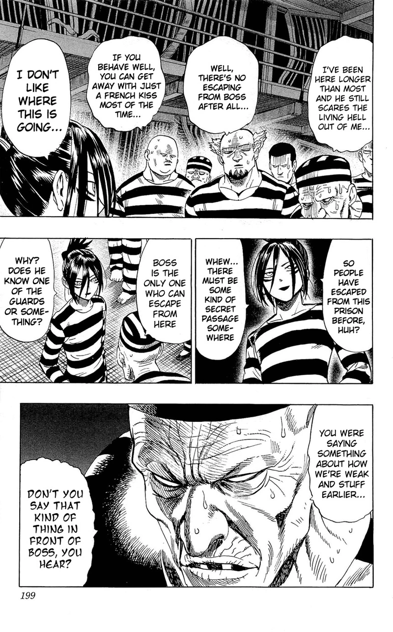 Onepunch-Man Chapter 24.5 page 24 - Chapter 24.5: Prison | Volume 4 Extras