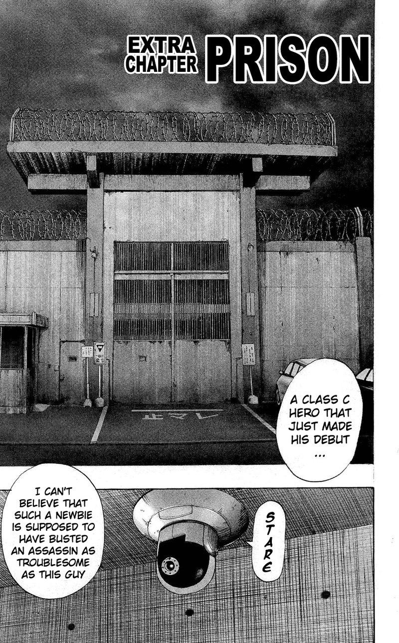 Onepunch-Man Chapter 24.5 page 3 - Chapter 24.5: Prison | Volume 4 Extras