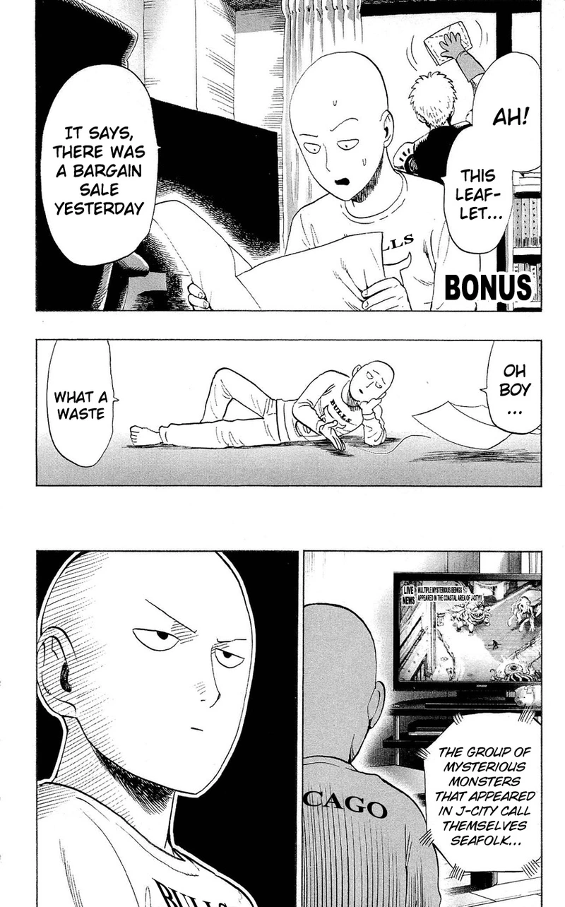 Onepunch-Man Chapter 24.5 page 30 - Chapter 24.5: Prison | Volume 4 Extras