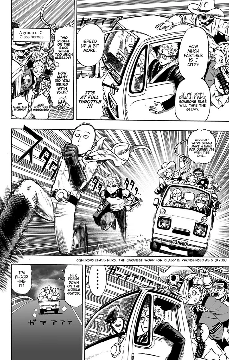 Onepunch-Man Chapter 24.5 page 35 - Chapter 24.5: Prison | Volume 4 Extras