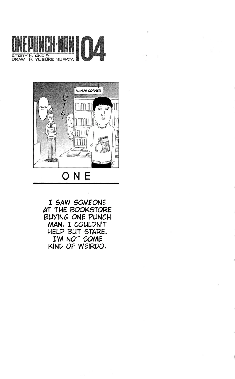 Onepunch-Man Chapter 24.5 page 37 - Chapter 24.5: Prison | Volume 4 Extras