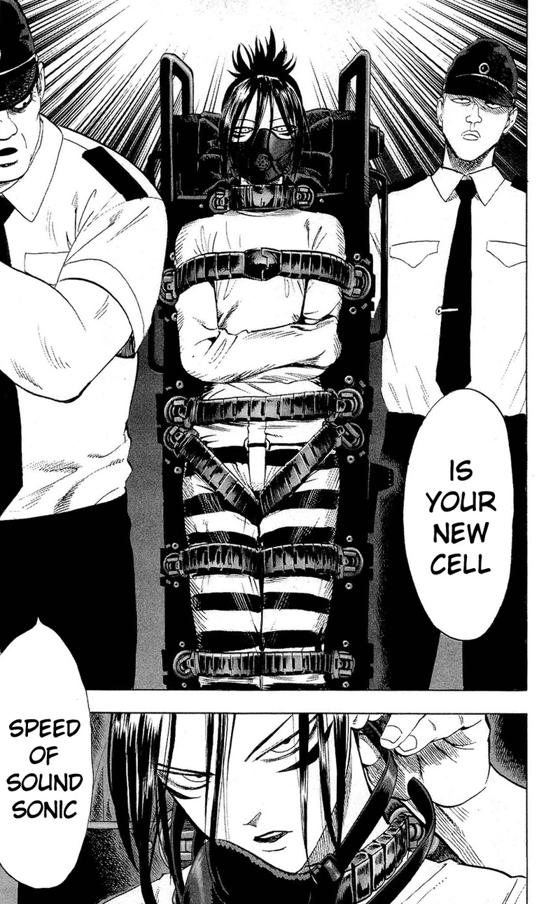 Onepunch-Man Chapter 24.5 page 5 - Chapter 24.5: Prison | Volume 4 Extras