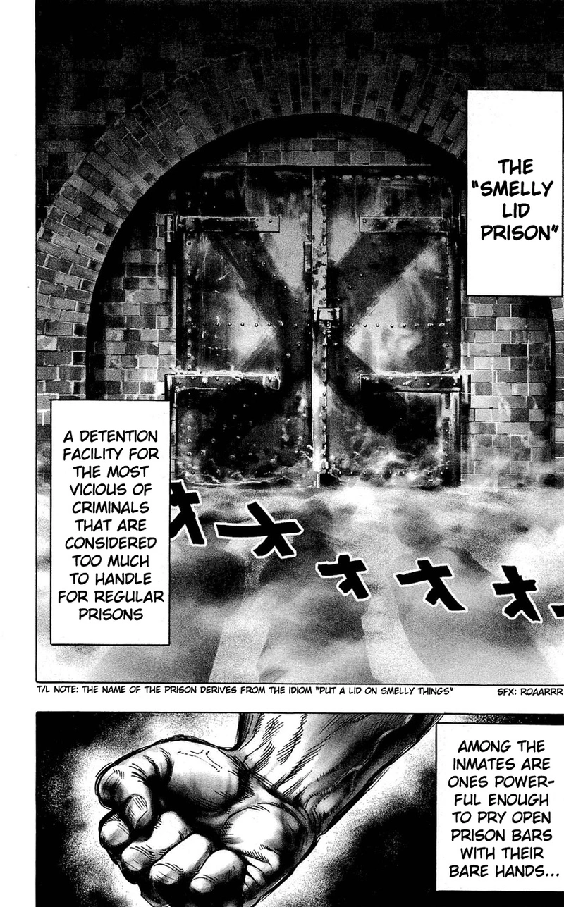 Onepunch-Man Chapter 24.5 page 6 - Chapter 24.5: Prison | Volume 4 Extras