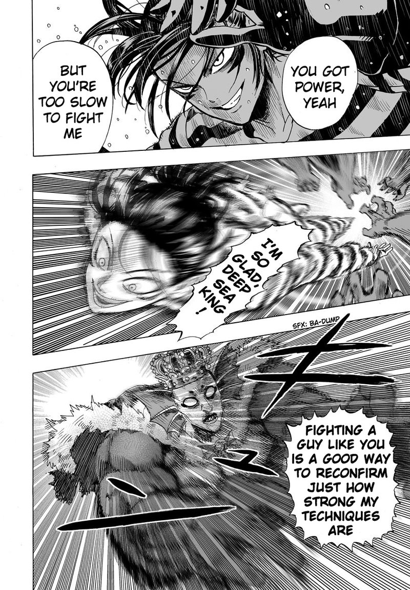 Onepunch-Man Chapter 25 page 34 - Chapter 25: Deep Sea King 2