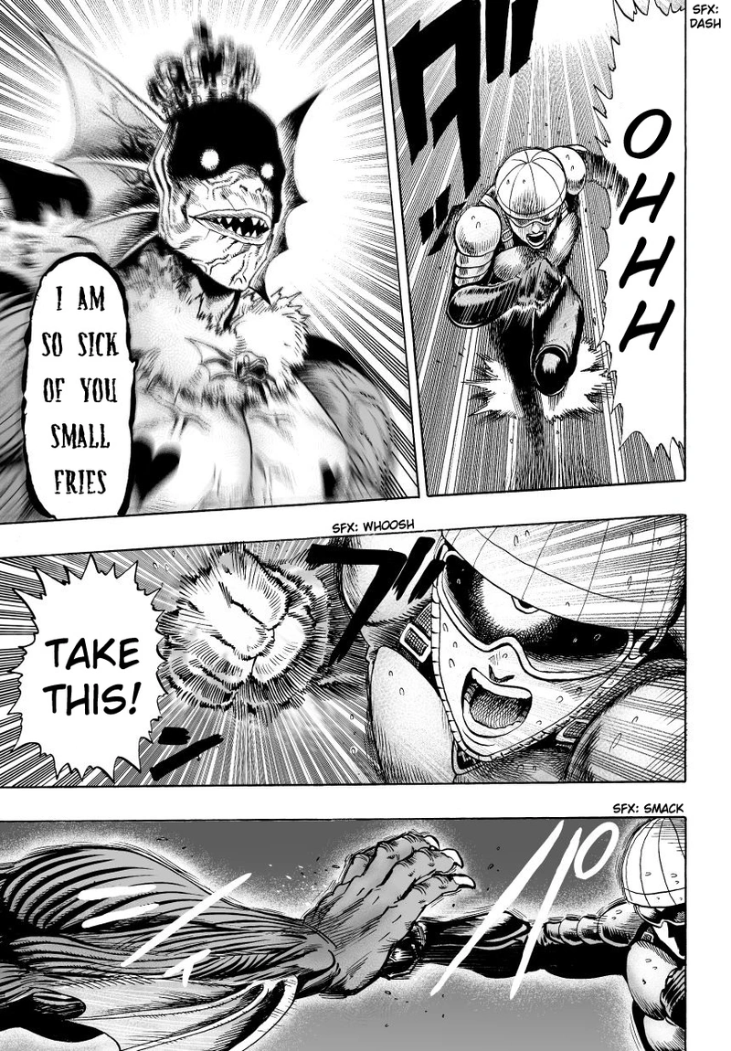 Onepunch-Man Chapter 27 page 12 - Chapter 27: Beat-Up But Shining