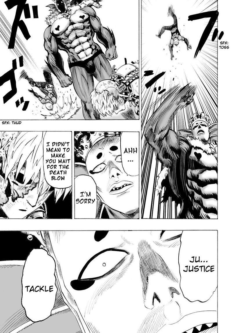 Onepunch-Man Chapter 27 page 14 - Chapter 27: Beat-Up But Shining