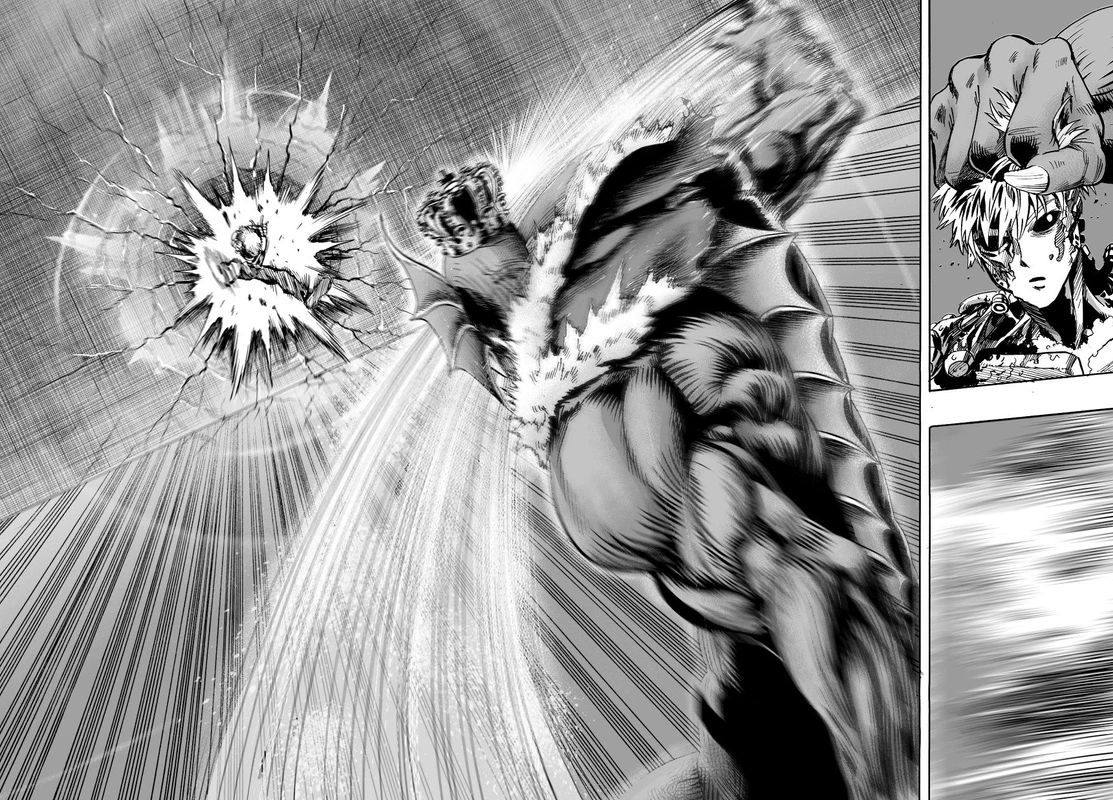 Onepunch-Man Chapter 27 page 4 - Chapter 27: Beat-Up But Shining