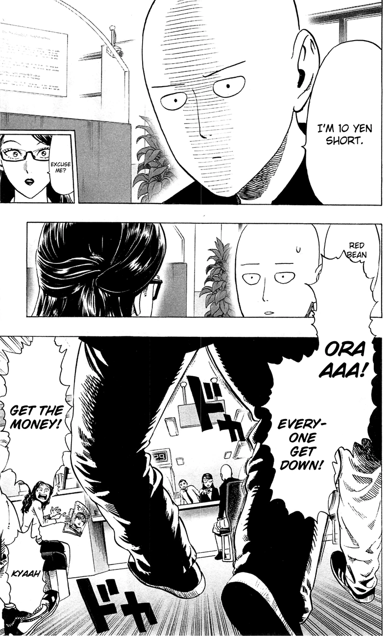 Onepunch-Man Chapter 29.5 page 11 - Chapter 29.5: What Can't Be Bought | Volume 5 Extras