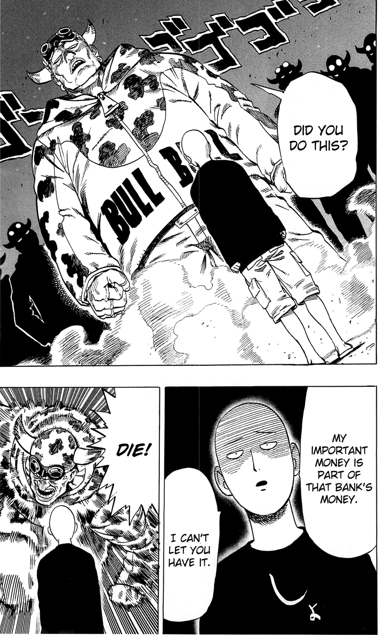 Onepunch-Man Chapter 29.5 page 23 - Chapter 29.5: What Can't Be Bought | Volume 5 Extras