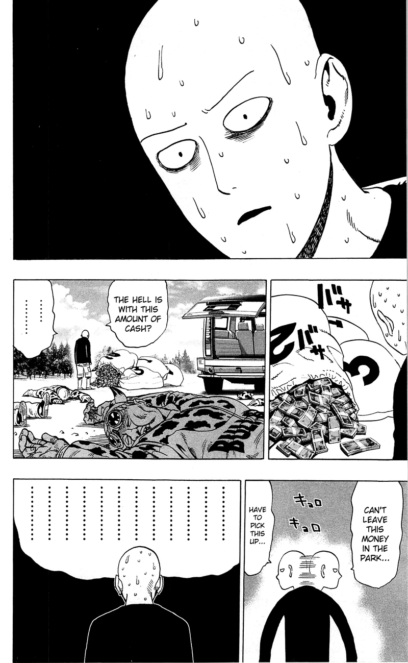 Onepunch-Man Chapter 29.5 page 24 - Chapter 29.5: What Can't Be Bought | Volume 5 Extras