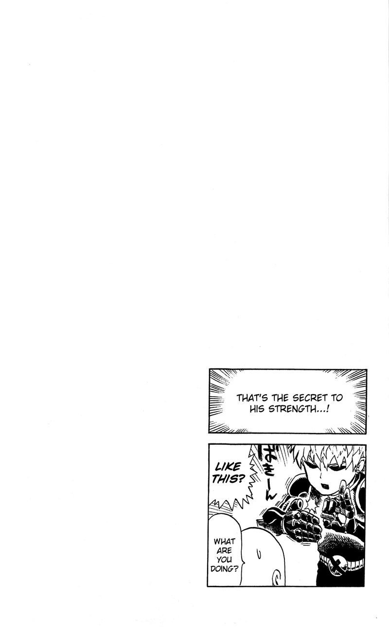 Onepunch-Man Chapter 29.5 page 34 - Chapter 29.5: What Can't Be Bought | Volume 5 Extras