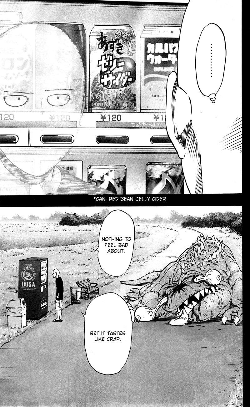 Onepunch-Man Chapter 29.5 page 5 - Chapter 29.5: What Can't Be Bought | Volume 5 Extras