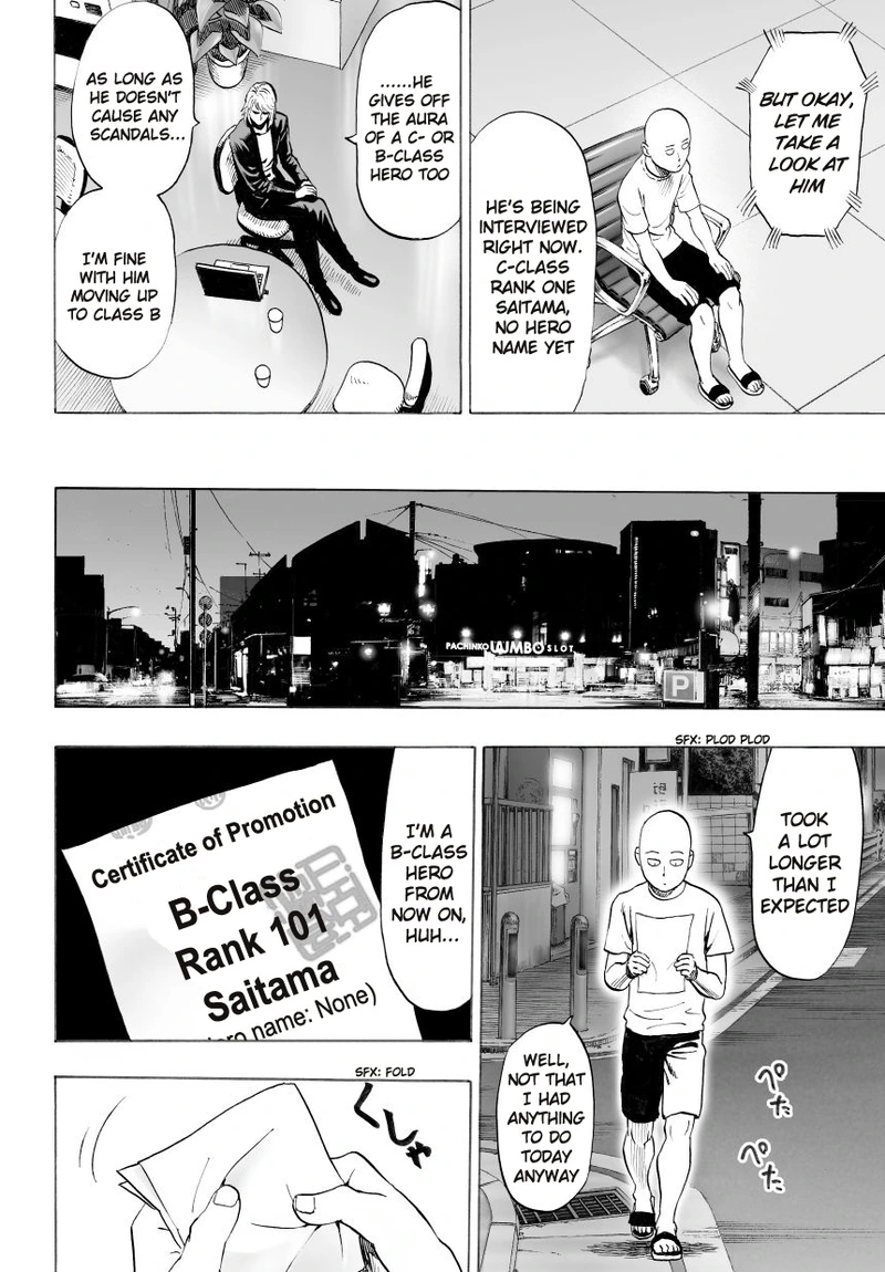 Onepunch-Man Chapter 29 page 16 - Chapter 29: B-Class