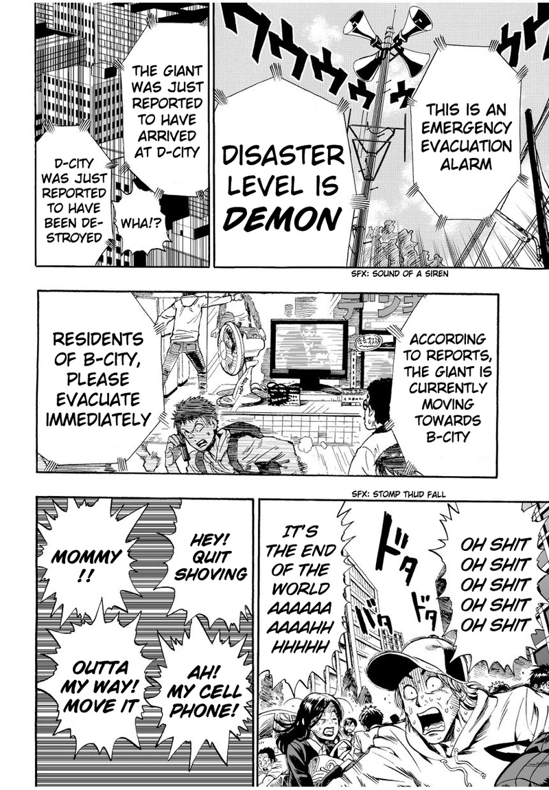 Onepunch-Man Chapter 3 page 10 - Chapter 3: A Dangerous Being