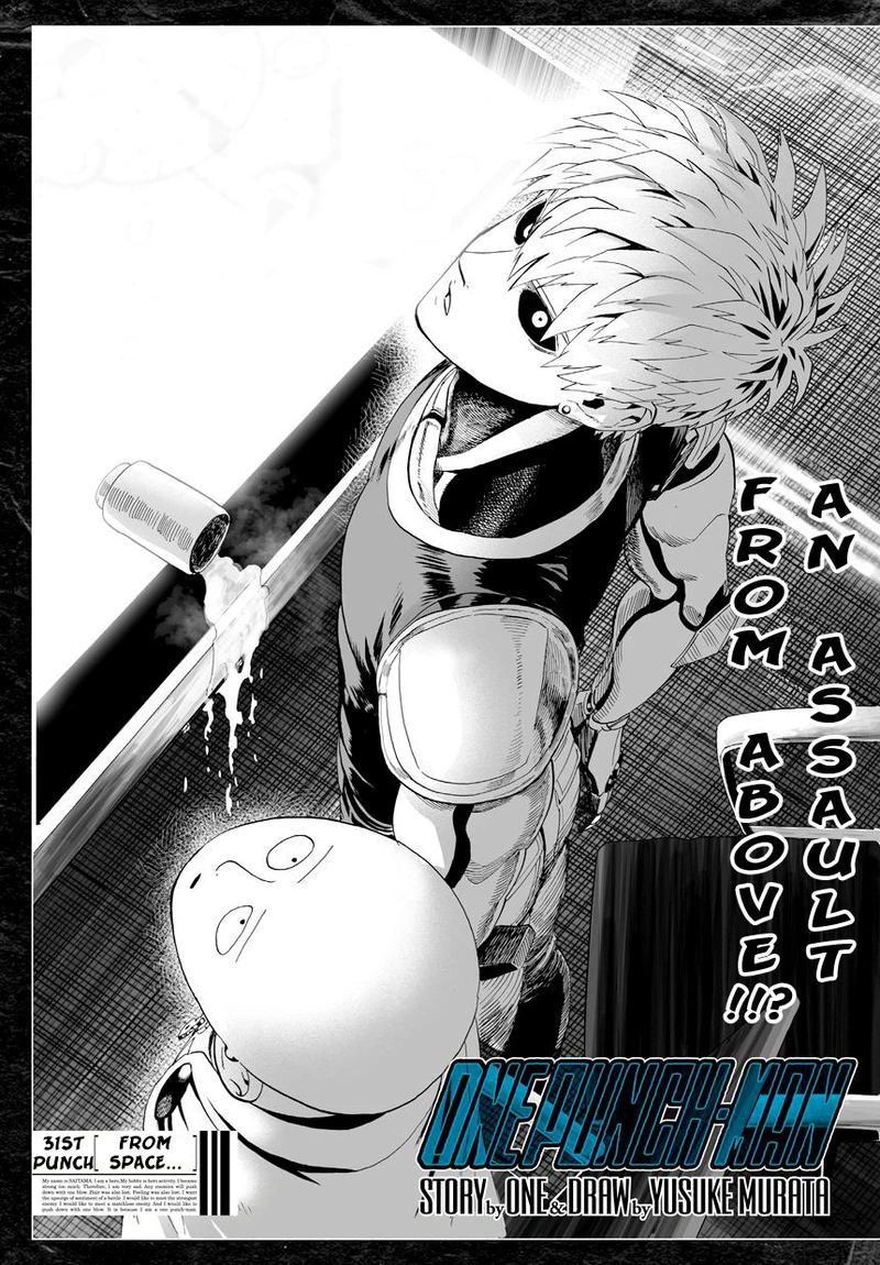 Onepunch-Man Chapter 32 page 1 - Chapter 32: From Space...