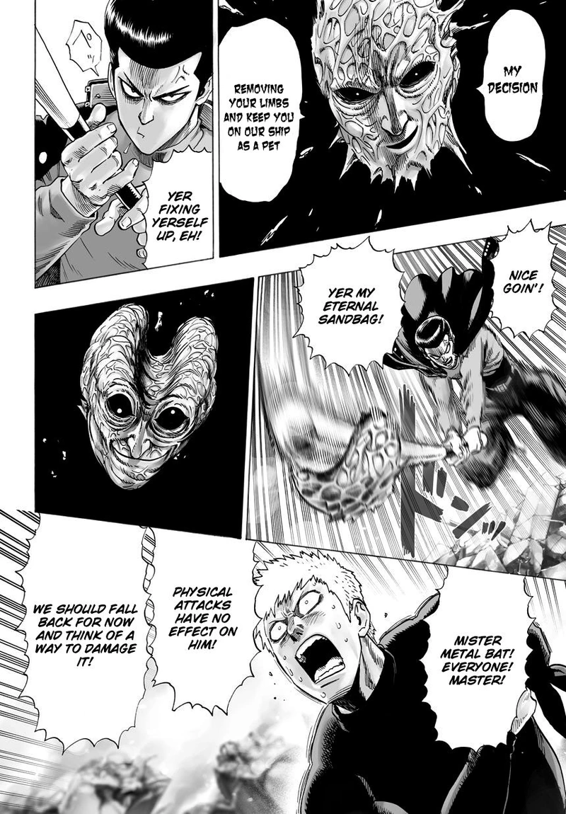 Onepunch-Man Chapter 33 page 4 - Chapter 33: Guys Who Don't Listen