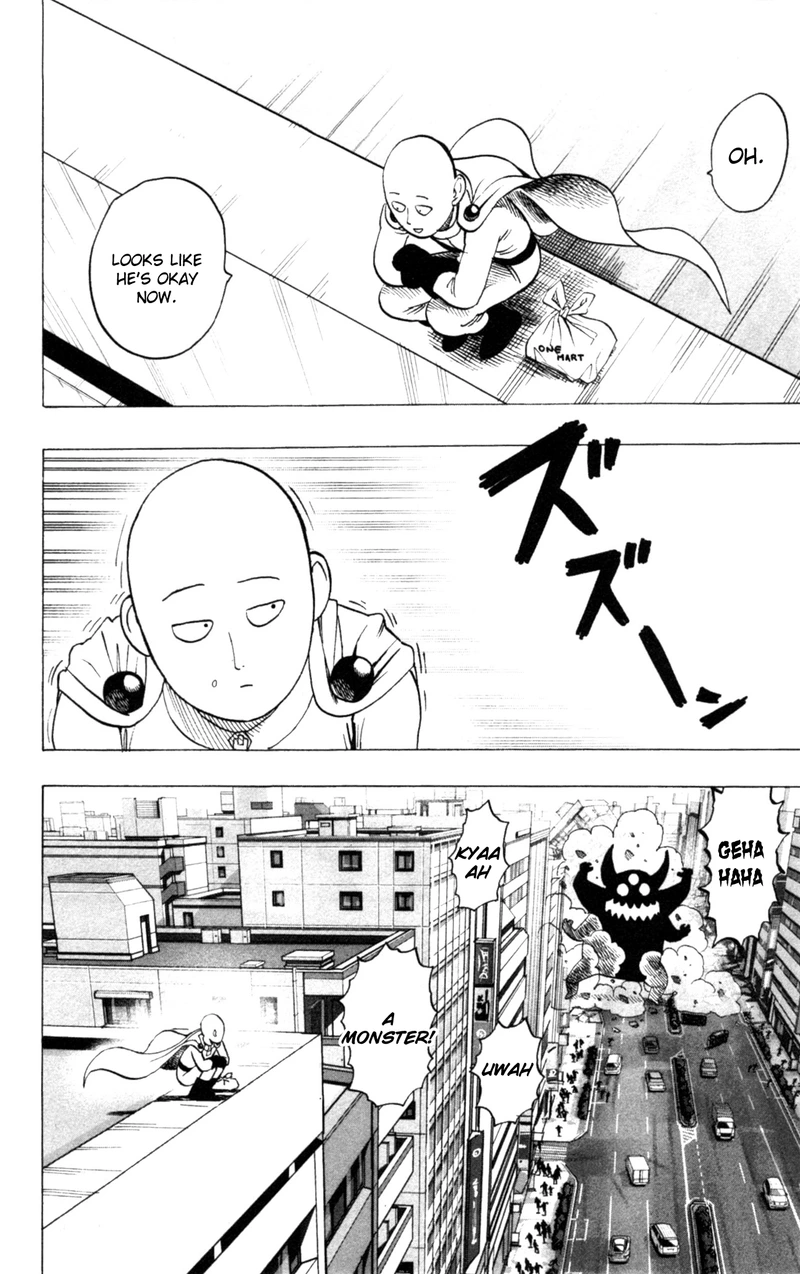 Onepunch-Man Chapter 34.5 page 20 - Chapter 34.5: Salmon | Volume 6 Extras