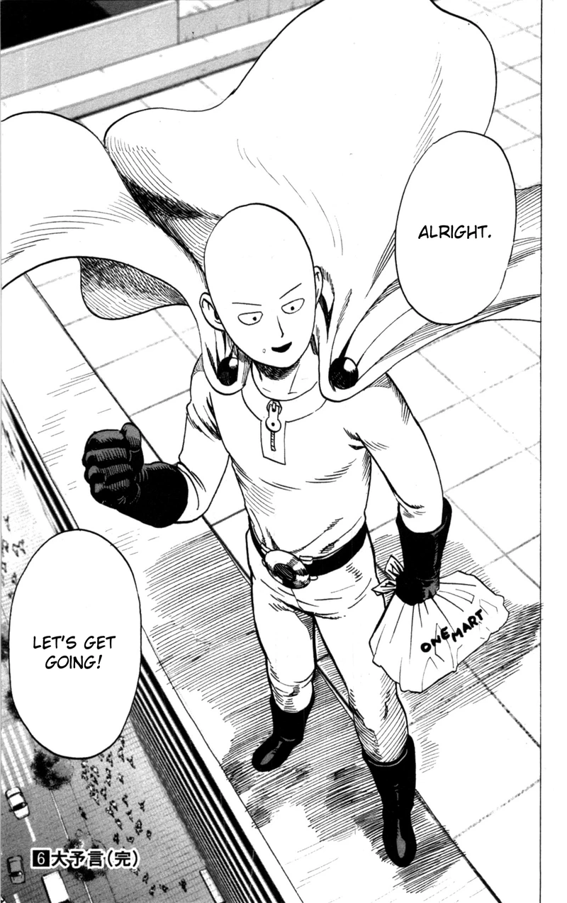 Onepunch-Man Chapter 34.5 page 21 - Chapter 34.5: Salmon | Volume 6 Extras