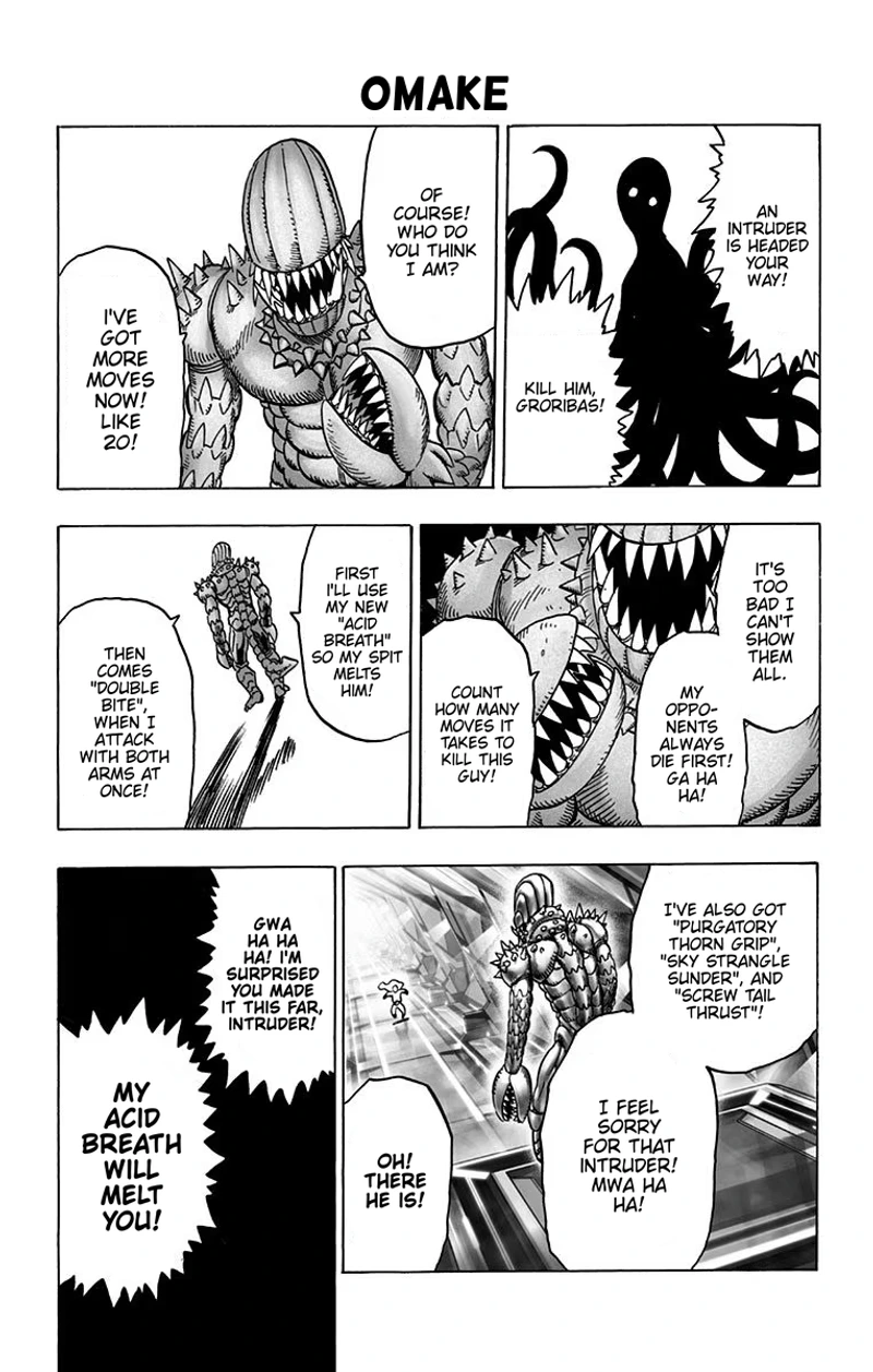 Onepunch-Man Chapter 34.5 page 25 - Chapter 34.5: Salmon | Volume 6 Extras